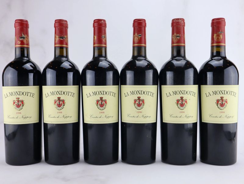 



Ch&acirc;teau La Mondotte 1998  - Auction ALCHIMIA - Fine and Rare Wine - Pandolfini Casa d'Aste