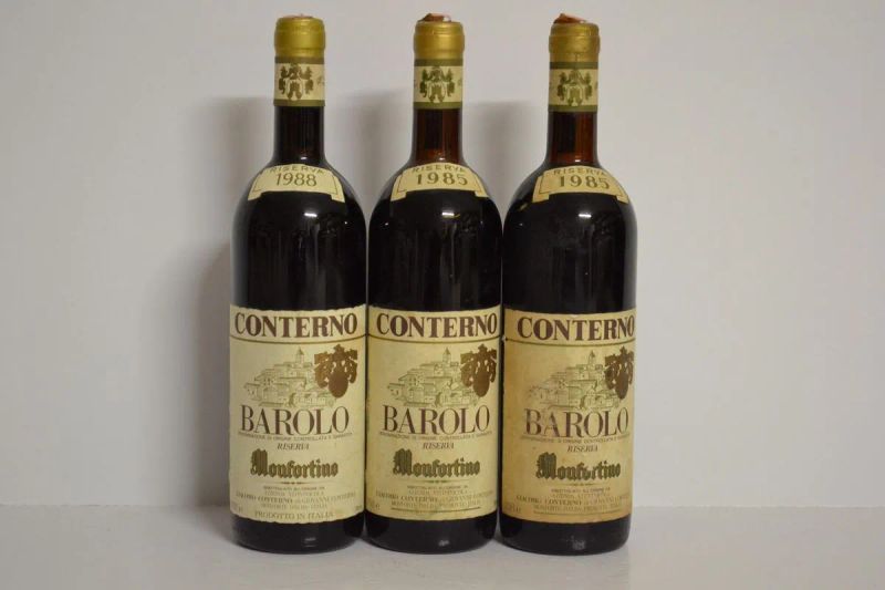 Barolo Monfortino Riserva Giacomo Conterno  - Auction Finest and Rarest Wines - Pandolfini Casa d'Aste