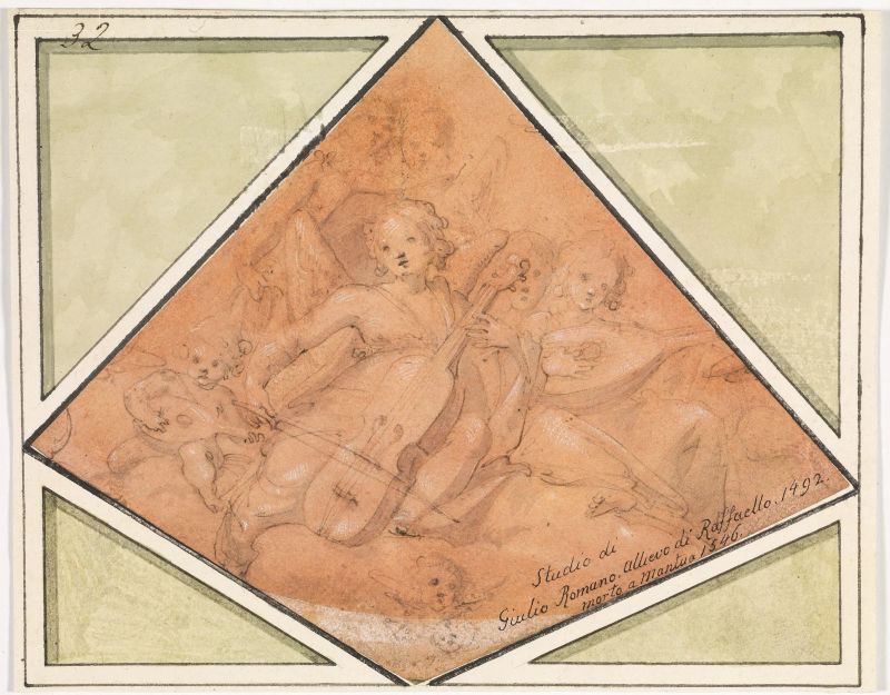      Scuola dell'Italia centrale, fine sec. XVI   - Auction Works on paper: 15th to 19th century drawings, paintings and prints - Pandolfini Casa d'Aste