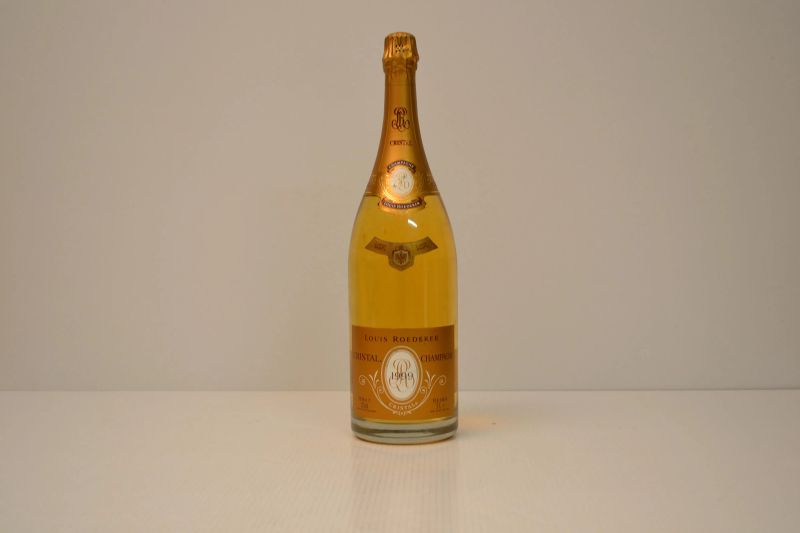 Cristal Louis Roederer 1999  - Auction An Extraordinary Selection of Finest Wines from Italian Cellars - Pandolfini Casa d'Aste