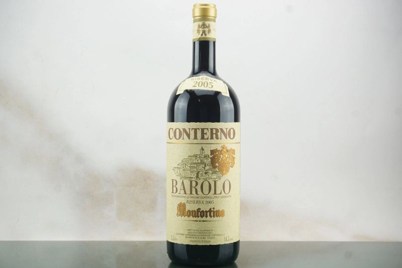 Barolo Monfortino Riserva Giacomo Conterno 2005  - Auction LA RAFFINATEZZA DELLA COMPLESSITA' - Fine and Rare Wine - Pandolfini Casa d'Aste