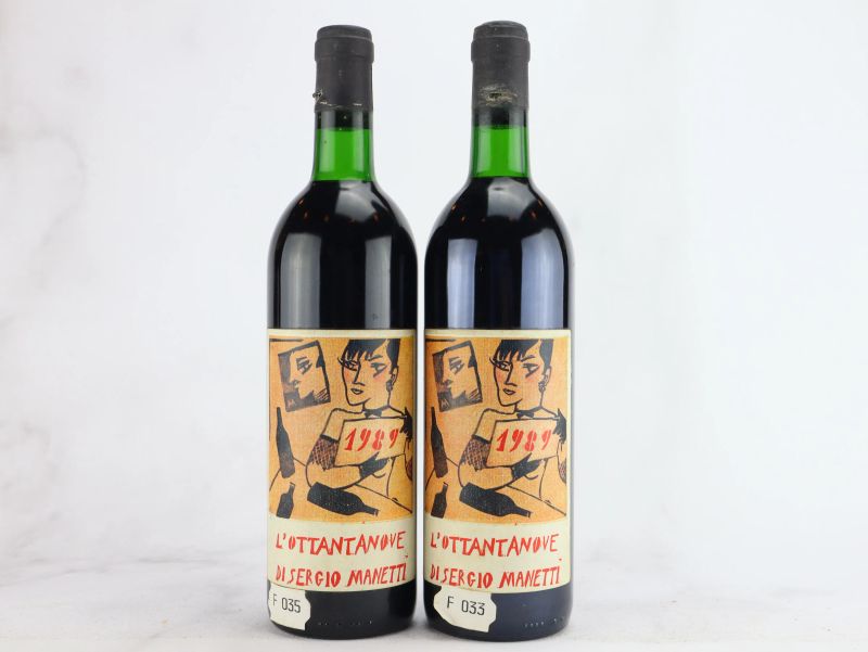 



L'Ottantanove di Sergio Manetti Montevertine 1989  - Asta ALCHIMIA - Vini Pregiati e da Collezione - Pandolfini Casa d'Aste