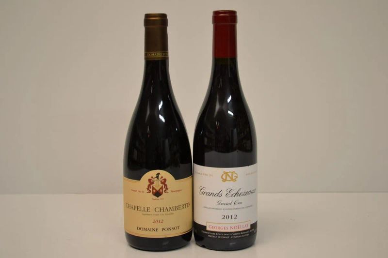 Selezione Borgogna 2012  - Asta Vini Pregiati e una Straordinaria Selezione dalla Cantina Storica di Masseto - Pandolfini Casa d'Aste