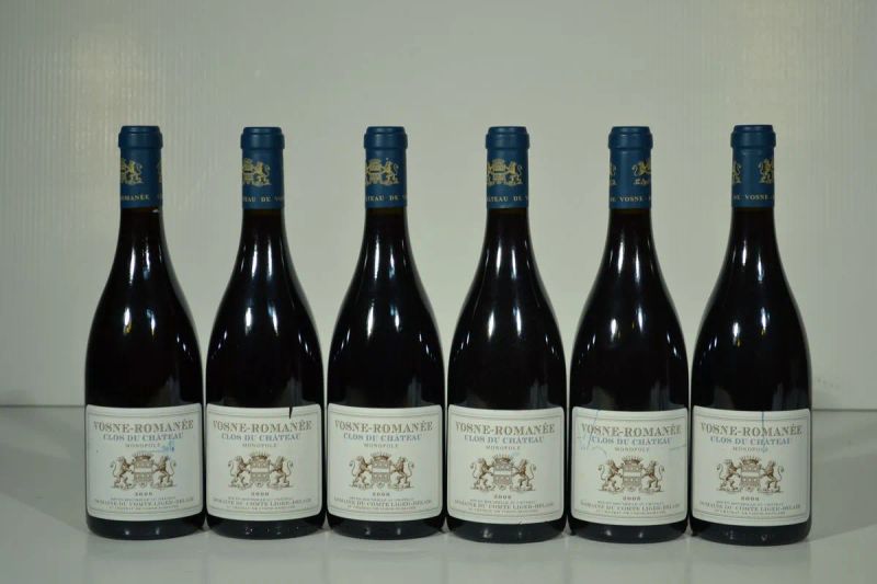 Vosne-Romanee Clos du Chateau Monopole Domaine du Comte Liger-Belair 2006  - Auction Finest and Rarest Wines - Pandolfini Casa d'Aste