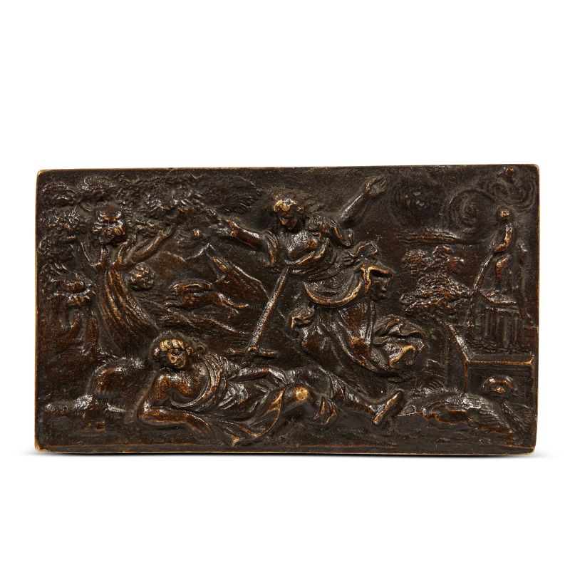 



Maestro delle Metamorfosi di Ovidio, Germania, primo quarto secolo XVII  - Asta PLACCHETTE, MEDAGLIE E BRONZETTI DALLA COLLEZIONE DI MARIO SCAGLIA E ALTRE PROVENIENZE - Pandolfini Casa d'Aste