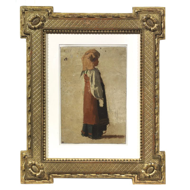 Scuola francese, 19th century  - Auction TIMED AUCTION | 19TH CENTURY PAINTINGS, DRAWINGS AND SCULPTURES - Pandolfini Casa d'Aste