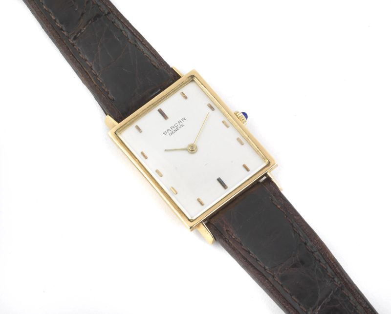SARCAR OROLOGIO IN ORO GIALLO  - Auction TIMED AUCTION | Jewels, watches and silver - Pandolfini Casa d'Aste