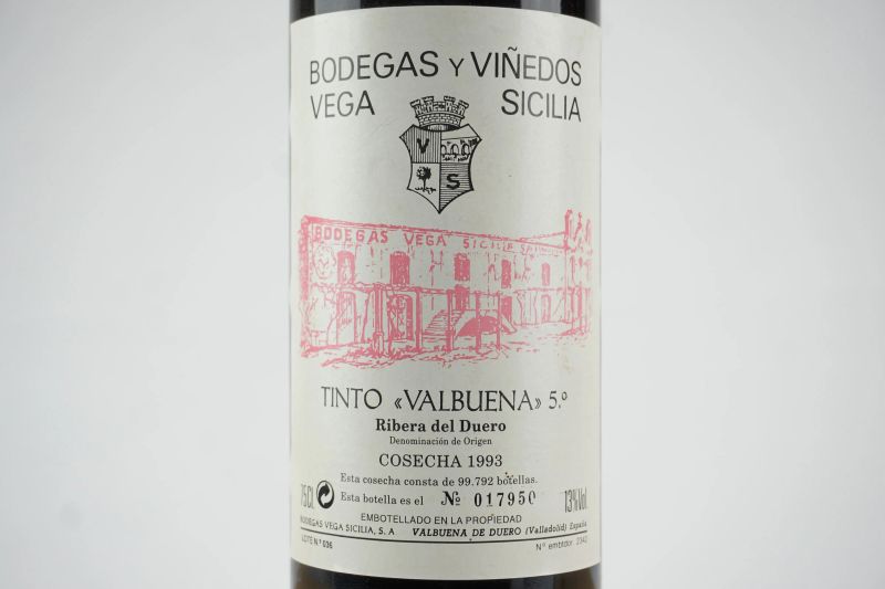 Tinto Valbuena 5 Vega Sicilia  - Asta ASTA A TEMPO | Smart Wine - Pandolfini Casa d'Aste