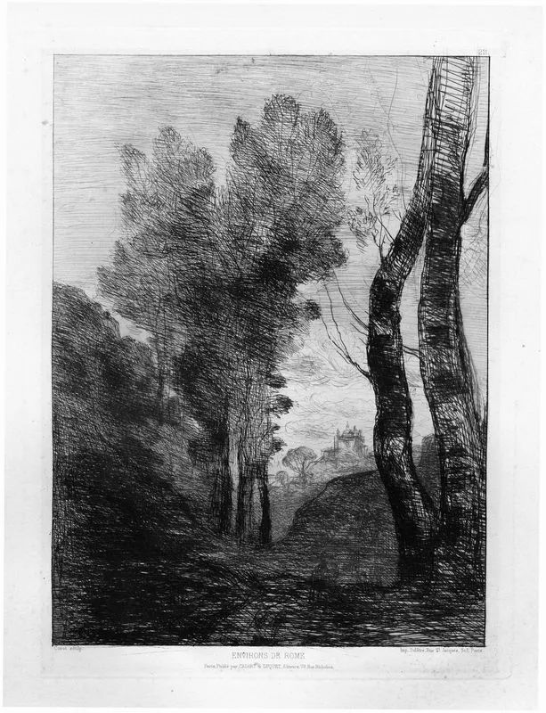 Corot, Jean Baptiste Camille  - Asta Stampe e disegni antichi e moderni-Libri Antichi - Pandolfini Casa d'Aste