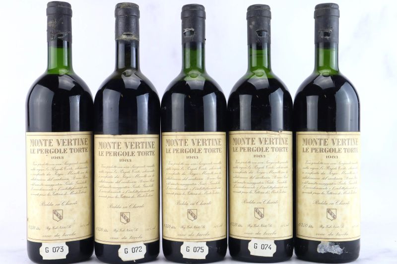 Le Pergole Torte Montevertine 1983  - Asta MATERIA - Vini Pregiati e da Collezione - Pandolfini Casa d'Aste