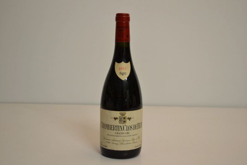 Chambertin Clos de B&egrave;ze Domaine Armand Rousseau 1995  - Auction A Prestigious Selection of Wines and Spirits from Private Collections - Pandolfini Casa d'Aste