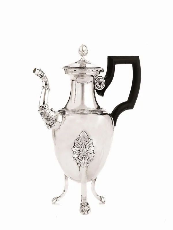 CAFFETTIERA, LIONE, 1820 CIRCA  - Asta ARGENTI ITALIANI ED EUROPEI ED OBJETS DE VERTU - Pandolfini Casa d'Aste