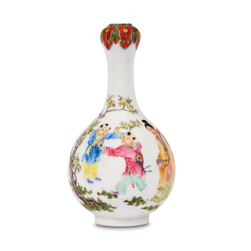 



VASO A FORMA DI CIPOLLA, CINA, TARDA DINASTIA QING, SEC. XX  - Asta Arte Orientale | 东方艺术 - Pandolfini Casa d'Aste