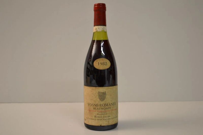 Vosne-Romanee Beaumonts Domaine Henri Jayer 1982  - Auction finest and rarest wines - Pandolfini Casa d'Aste