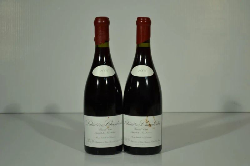 Latricieres-Chambertin Grand Cru Domaine Leroy 2006  - Auction Finest and Rarest Wines - Pandolfini Casa d'Aste