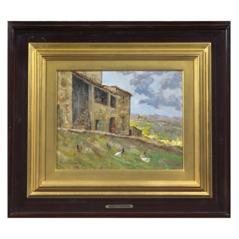 Gino Tommasi : Gino Tommasi  - Auction TIMED AUCTION | 19TH AND 20TH CENTURY PAINTINGS AND SCULPTURES - Pandolfini Casa d'Aste
