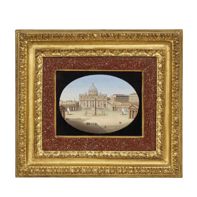 PLACCA, ROMA, SECONDA MET&Agrave; SECOLO XIX  - Asta INTERNATIONAL FINE ART - Pandolfini Casa d'Aste