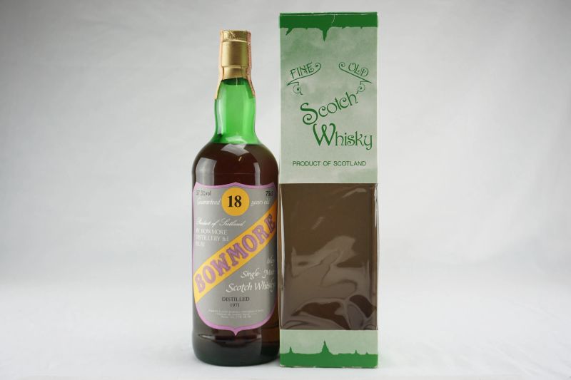 Bowmore 1971  - Asta Dal Rosso all'Oro - Whisky e Distillati da Collezione - Pandolfini Casa d'Aste