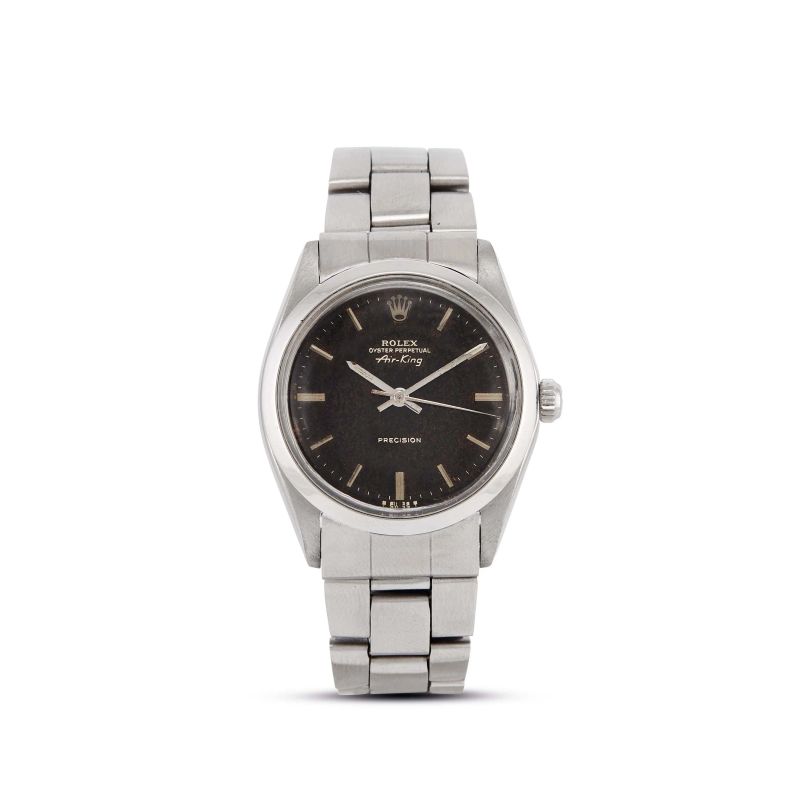 Rolex : 



ROLEX AIR-KING PRECISION REF. 5500 N.15277XX STAINLESS STEEL WRISTWATCH, 1966  - Auction WRISTWATCHES - Pandolfini Casa d'Aste