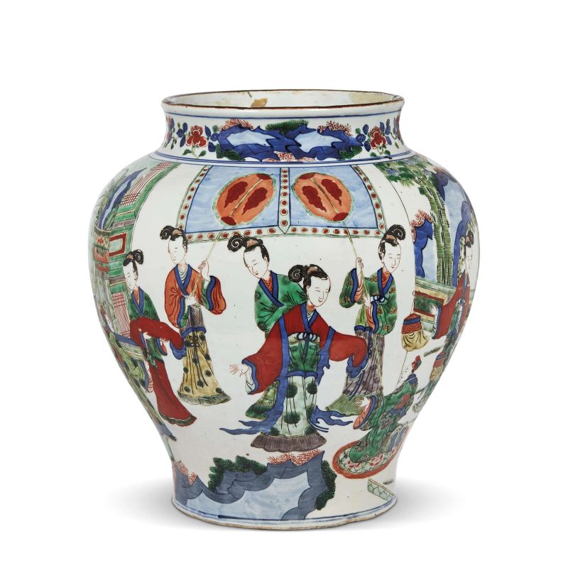 VASO, CINA, DINASTIA QING, SEC. XVII  - Asta Arte Orientale 东方艺术 - Pandolfini Casa d'Aste