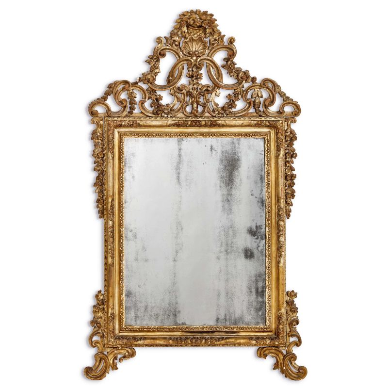 



A NORTHERN ITALY MIRROR, 18TH CENTURY  - Auction FURNITURE, WORKS OF ART AND MAJOLICA - Pandolfini Casa d'Aste