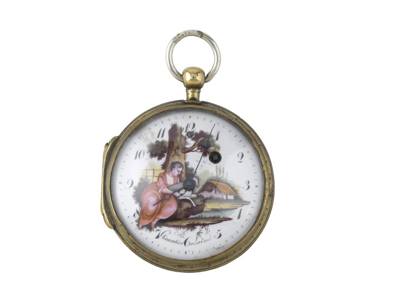 OROLOGIO DA TASCA GIRARDIER LAINE  - Auction TIMED AUCTION | Jewels, watches and silver - Pandolfini Casa d'Aste