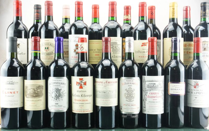 Selezione Bordeaux 2000  - Asta LA RAFFINATEZZA DELLA COMPLESSITA' - Vini Pregiati e da Collezione - Pandolfini Casa d'Aste