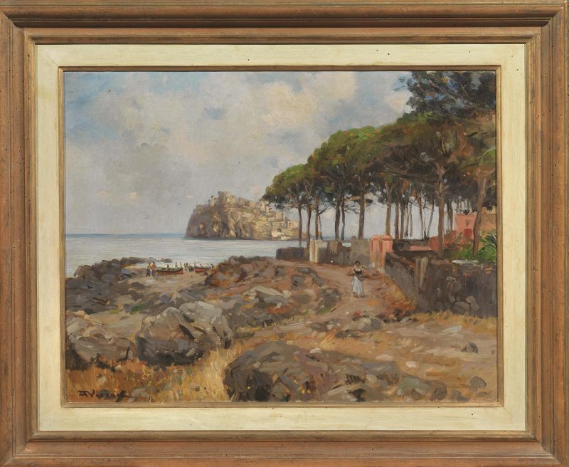 Aristotile Vicenzi :      Aristotile Vicenzi   - Auction TIMED AUCTION | 19TH AND 20TH CENTURY PAINTINGS AND DRAWINGS - Pandolfini Casa d'Aste
