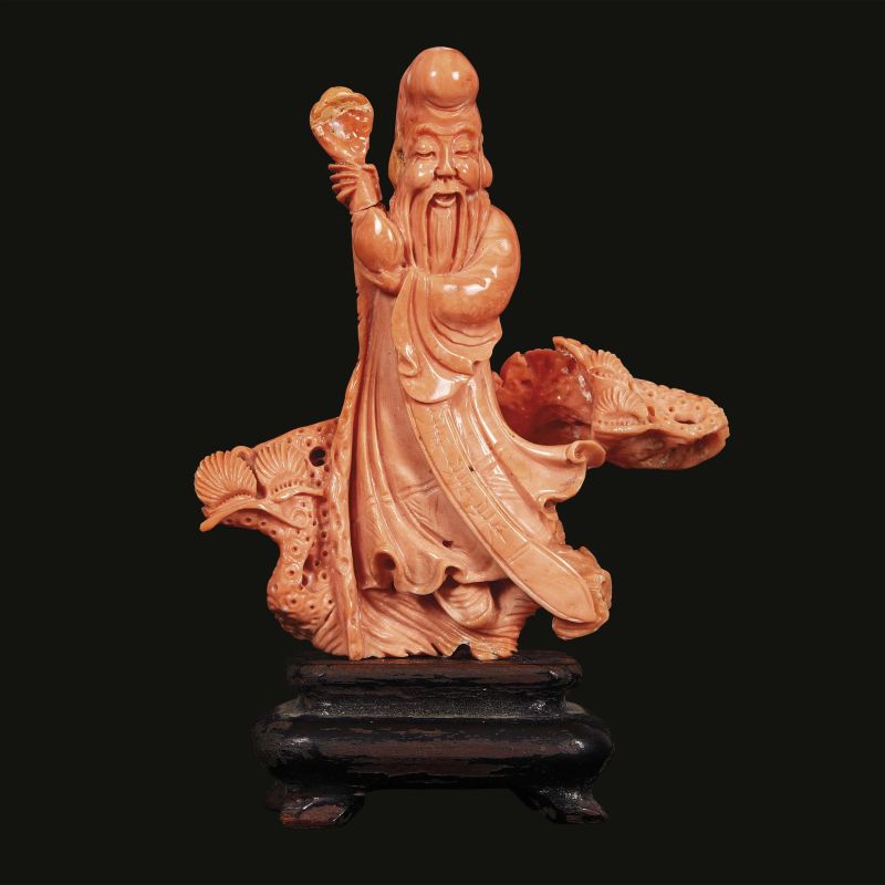 A CARVING, CHINA, QING DYNASTY, 19TH-20TH CENTURY  - Auction Asian Art  东方艺术 - Pandolfini Casa d'Aste
