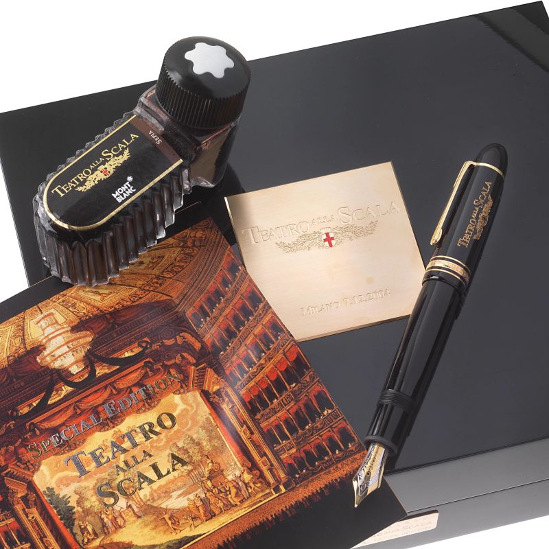 Montblanc : MONTBLANC MEISTERSTUCK N. 149 SPECIAL EDITION TEATRO ALLA SCALA FOUNTAIN PEN N. 0514/2004  - Auction WATCHES AND PENS - Pandolfini Casa d'Aste