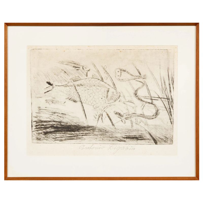 Antonio Ligabue : 



ANTONIO LIGABUE  - Auction MODERN AND CONTEMPORARY ART AUCTION - Pandolfini Casa d'Aste
