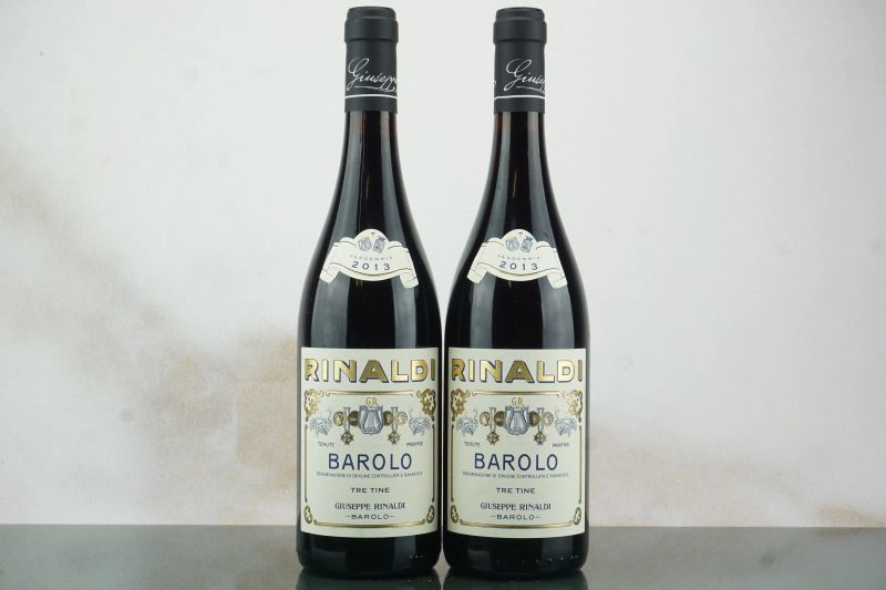 Barolo Tre Tine Giuseppe Rinaldi 2013  - Auction LA RAFFINATEZZA DELLA COMPLESSITA' - Fine and Rare Wine - Pandolfini Casa d'Aste