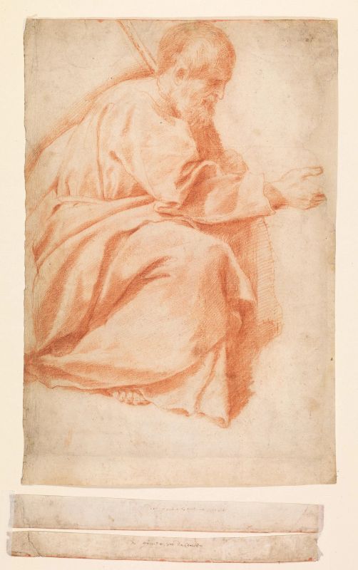      Scuola emiliana, sec. XVII   - Auction Works on paper: 15th to 19th century drawings, paintings and prints - Pandolfini Casa d'Aste