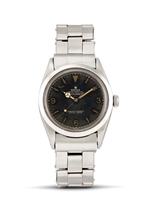 ROLEX EXPLORER I REF. 1016 N. 5970XX ANNO 1960  - Auction Fine watches - Pandolfini Casa d'Aste