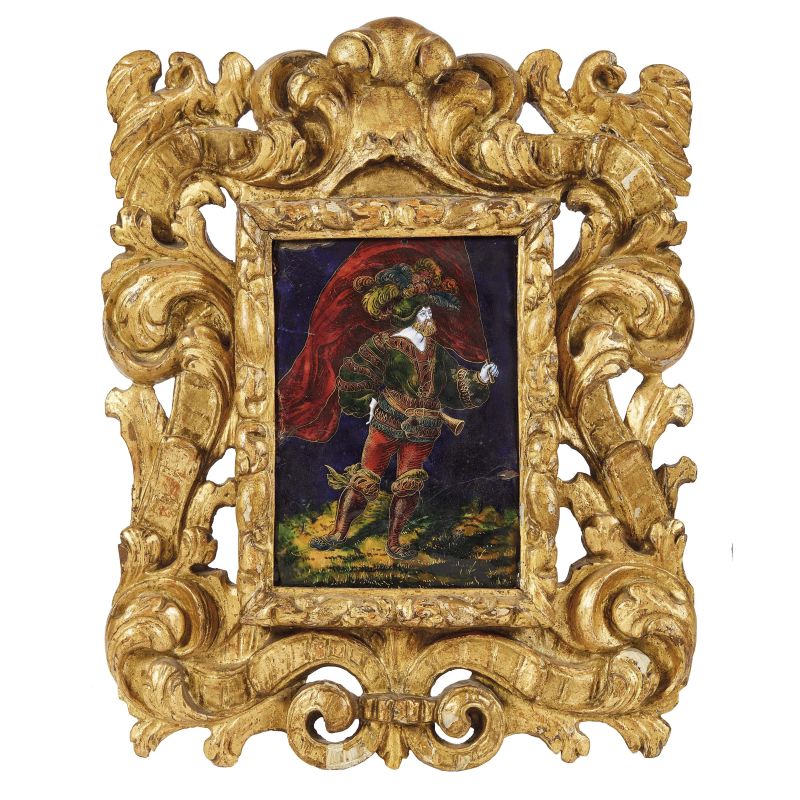 A LIMOGES PLAQUE, 19TH CENTURY  - Auction SCULPTURES AND WORKS OF ART FROM MIDDLE AGE TO 19TH CENTURY - Pandolfini Casa d'Aste