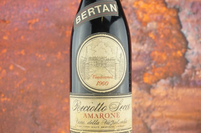Amarone Recioto Secco Bertani 1960  - Asta Smart Wine 2.0 | Summer Edition - Pandolfini Casa d'Aste