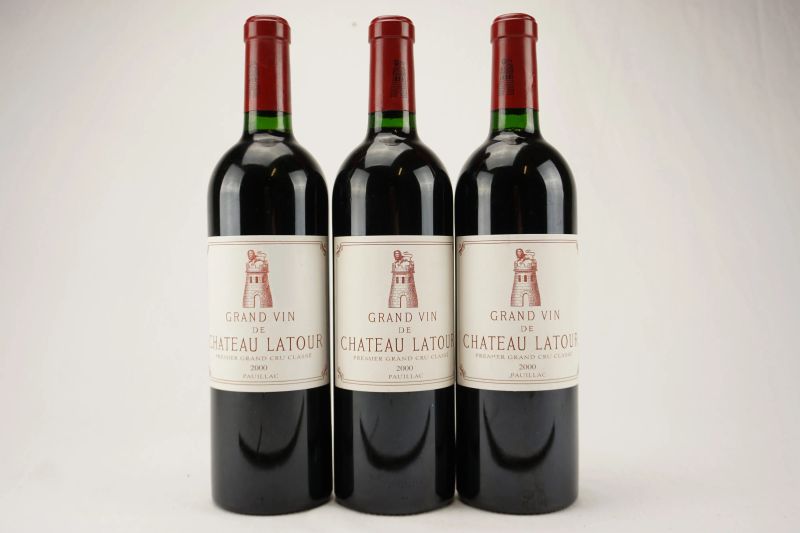      Ch&acirc;teau Latour 2000   - Auction The Art of Collecting - Italian and French wines from selected cellars - Pandolfini Casa d'Aste