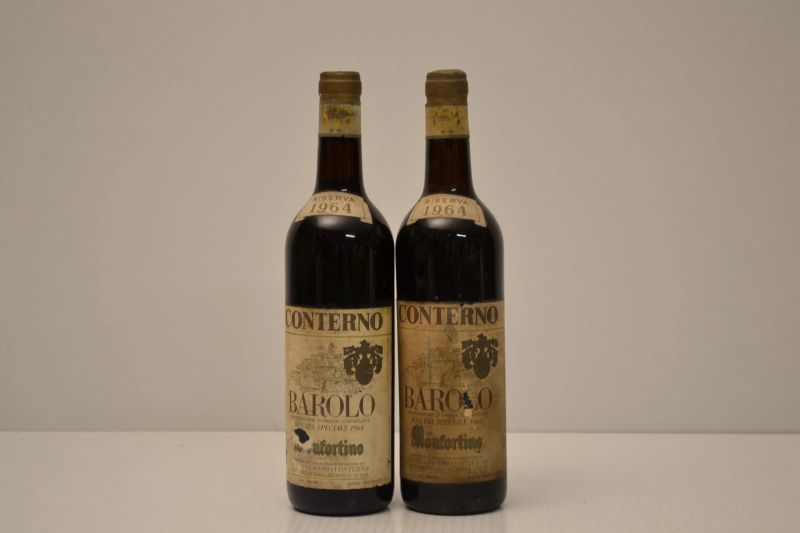 Barolo Monfortino Riserva Giacomo Conterno 1964  - Auction An Extraordinary Selection of Finest Wines from Italian Cellars - Pandolfini Casa d'Aste