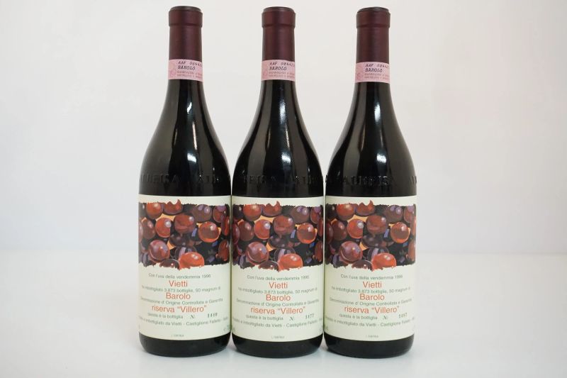      Barolo Villero Riserva Vietti 1996   - Auction Wine&Spirits - Pandolfini Casa d'Aste