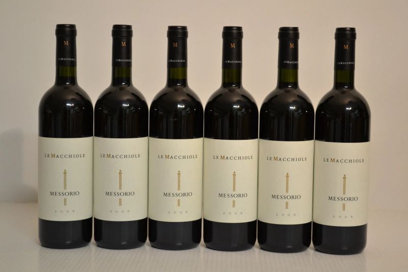 Messorio Le Macchiole 2005  - Asta Una Prestigiosa Selezione di Vini e Distillati da Collezioni Private - Pandolfini Casa d'Aste