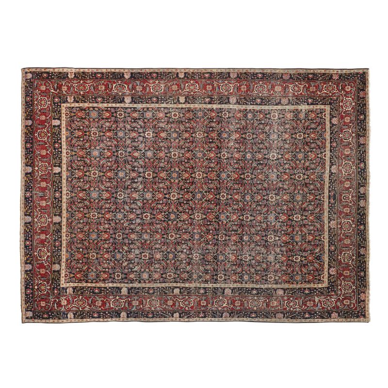 AN INDIAN CARPET, LATE 19TH CENTURY  - Auction FURNITURE, OBJECTS OF ART AND SCULPTURES FROM PRIVATE COLLECTIONS - Pandolfini Casa d'Aste