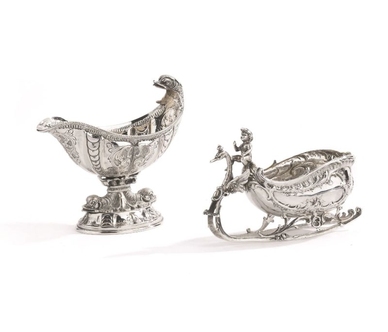 DUE SOPRAMMOBILI, SECOLO XX  - Auction TIMED AUCTION | FINE SILVER - Pandolfini Casa d'Aste