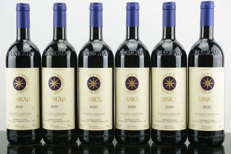 Sassicaia Tenuta San Guido 2020  - Auction AS TIME GOES BY | Fine and Rare Wine - Pandolfini Casa d'Aste