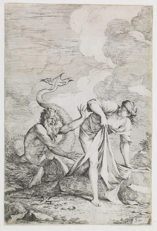 Salvator Rosa  - Asta Opere su carta: disegni, dipinti e stampe dal XV al XIX secolo - Pandolfini Casa d'Aste