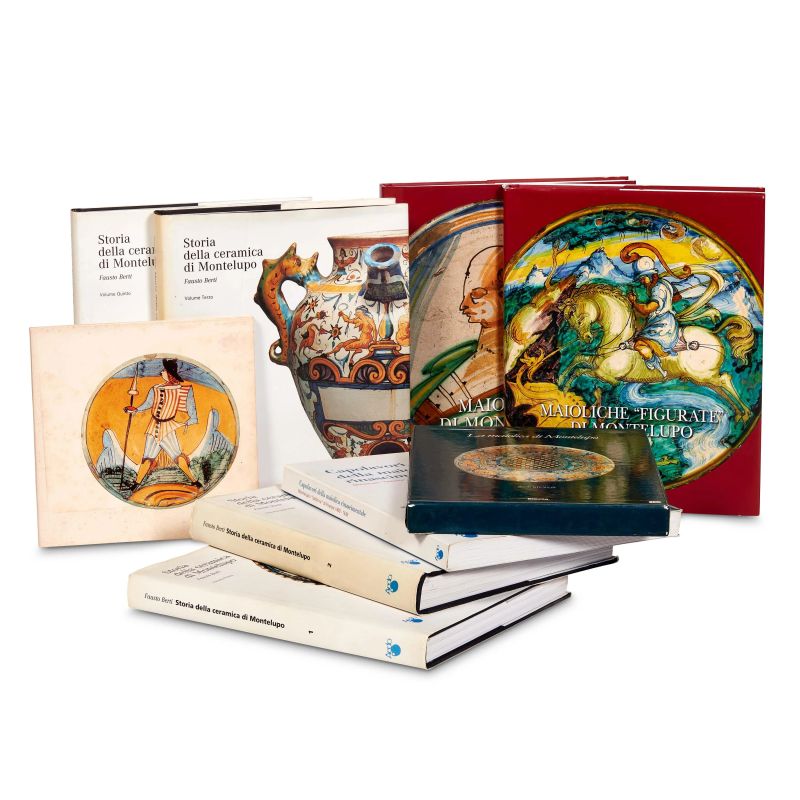 



MAIOLICA. MONTELUPO. Lot of nine books.  - Auction CERAMICS. MAJOLICA AND PORCELAIN FROM THE RENAISSANCE TO THE 18TH CENTURY - Pandolfini Casa d'Aste