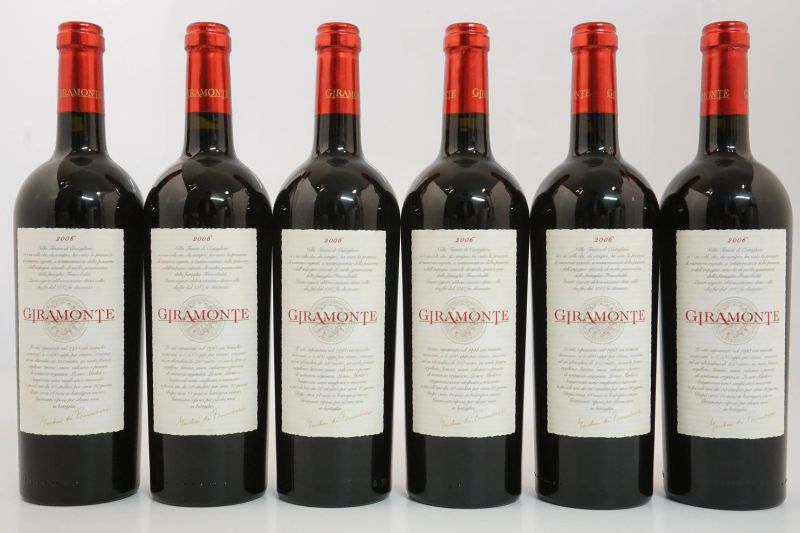      Giramonte Tenuta di Castiglioni Marchesi Frescobaldi 2006   - Auction Online Auction | Smart Wine & Spirits - Pandolfini Casa d'Aste