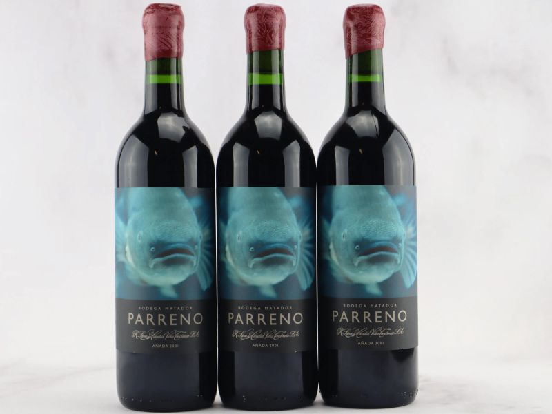 



Parreno Bodega Matador 2001  - Asta Vini Pregiati da una Ricercata Collezione - Pandolfini Casa d'Aste