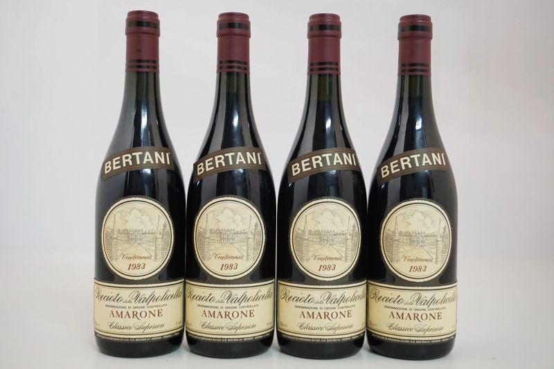      Amarone della Valpolicella Classico Superiore Bertani 1983   - Asta ASTA A TEMPO | Smart Wine & Spirits - Pandolfini Casa d'Aste