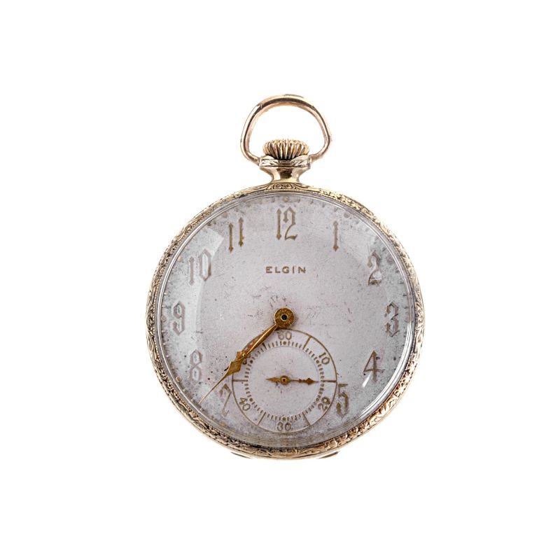 



ELGIN 14KT YELLOW GOLD POCKET WATCH  - Auction WATCHES AND PENS - Pandolfini Casa d'Aste