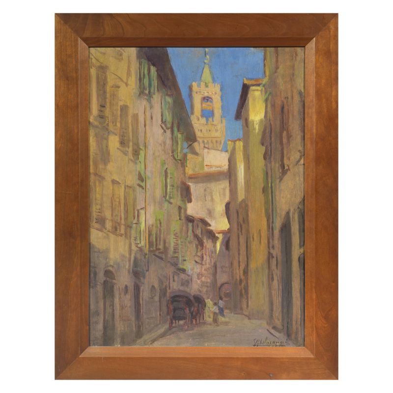 Giulio Ghelarducci : Giulio Ghelarducci  - Auction TIMED AUCTION | 19TH AND 20TH CENTURY PAINTINGS AND SCULPTURES - Pandolfini Casa d'Aste